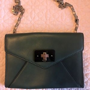 kate spade New York Green Envelope Crossbody Purse